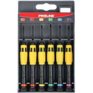 SET ȘURUBELNIȚE PRECIZIE NI-CR-MO CU MÂNER / TORX 10225