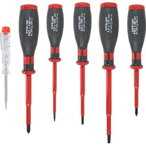 ZESTAW WKRĘTAKÓW ELEKTRO TECHNICZNYCH 1000 V - 6 SZT 10510