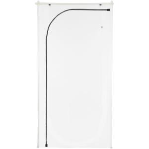 AJTÓFÜGGÖNY TAKARÓFÓLIA L-ALAKÚ CIPZÁRRAL 41318